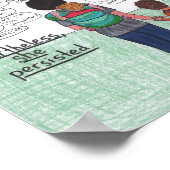 Ze bleef hangen (Moederschap) Poster (Hoek)