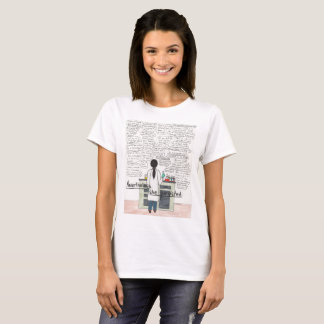 Ze bleef hangen (STEM) T-shirt