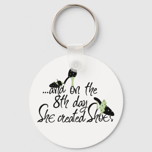 Ze Creëer schoenen Sleutelhanger (Voorkant)
