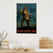 Ze dachten dat we niet konden vechten poster (Keuken)