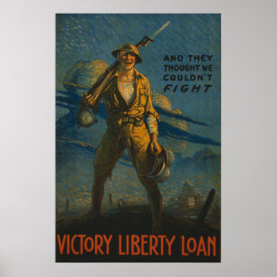 Ze dachten dat we niet konden vechten poster