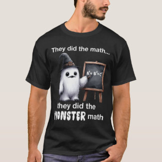 Ze deden de monsterlijke Wiskunde Yeti Funny Hallo T-shirt