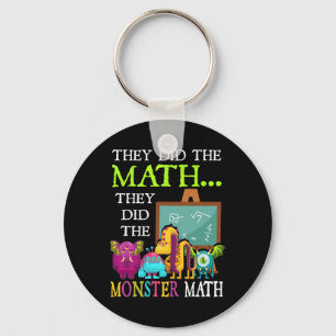 Ze deden de Wiskunde dat ze de monsterlijke Wiskun Sleutelhanger