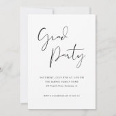 Ze deden het kleuterschool dubbele Afstuderen foto Kaart (Achterkant)