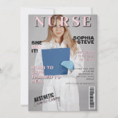 Ze deed het in het fototijdschrift van het verplee kaart (Voorkant)