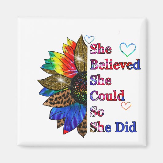 ze deed het magneet (Voorkant)