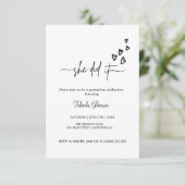 Ze deed het simpele grautiviering om te vereren kaart (Staand voorkant)