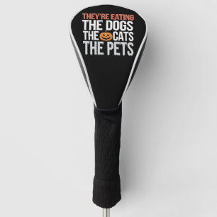 Ze Eten De Honden De Katten De Huisdieren Hallowee Golfheadcover