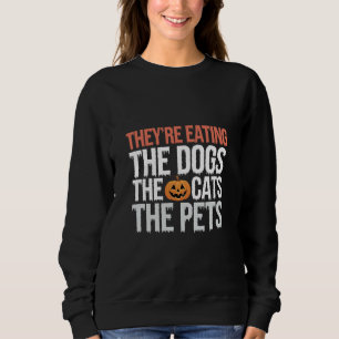 Ze Eten De Honden De Katten De Huisdieren Hallowee Trui