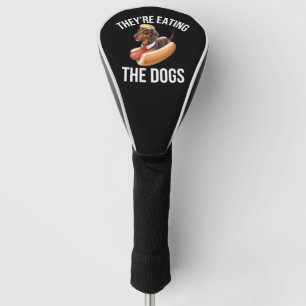Ze eten de honden Donald Trump Debat 2024 Golfheadcover