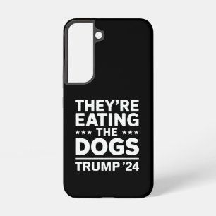 Ze eten de honden Grappig Debat Trump Quote Samsung Galaxy Hoesje