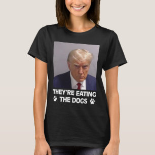 Ze Eten De Honden Trump 2025 Amerika Verkiezing T-shirt
