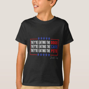 Ze eten de honden, ze eten de katten t-shirt