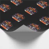 Ze eten Halloween honden, katten en huisdieren Cadeaupapier (Hoek)