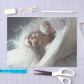 Ze gaan naar huis tissuepapier (Craft)