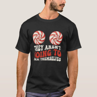 Ze gaan zichzelf niet grappig vinden met Kerstmis T-shirt