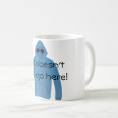 Ze gaat hier niet eens. Mok (Voorkant rechts)