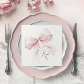 Ze gaat trouwen - Bruidsfeest Servet