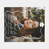 Ze geloofde dat ze Afstuderen kon fotograferen Fleece Deken (Voorkant (Horizontaal))