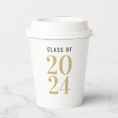 Ze geloofde dat ze Afstuderen kon geven Papieren Bekers (Achterkant)