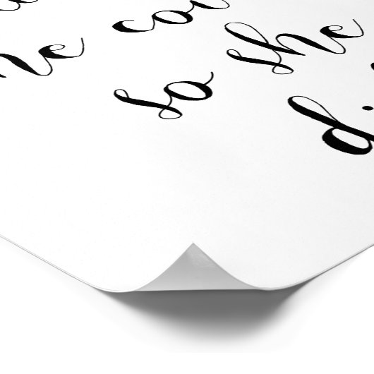 Ze geloofde dat ze dat kon. poster (Hoek)