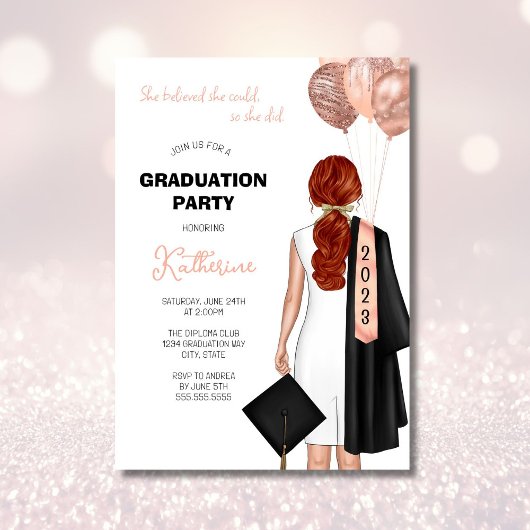 Ze geloofde dat ze het kon, dus deed ze een proeff kaart