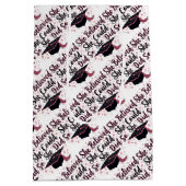 Ze geloofde dat ze het kon, dus deed ze het medium cadeauzakje (Achterkant)