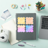 ze geloofde dat ze kon Stickers - verschillende kl (iPad Cover)
