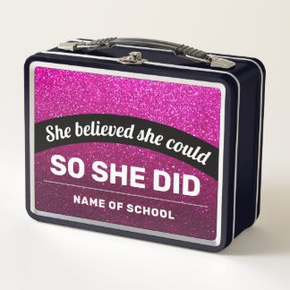 Ze geloofde dat ze zwarte roze glitter Sparkles ko