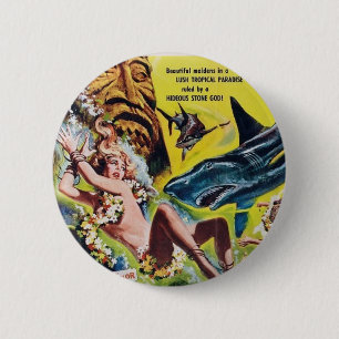 Ze goden of shark Reff film button 2 (meisje een)
