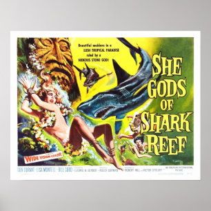 Ze gods of Shark Reef film poster