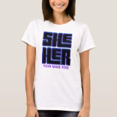 Ze Haar Groot en Bold T-shirt (Voorkant)