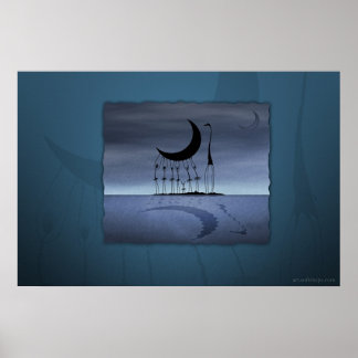 Ze hebben de maan gestolen poster