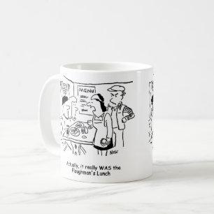 Ze hebben Eaten Plowman's Lunch gegeten Koffiemok