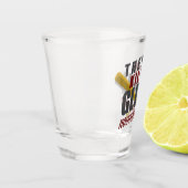 "Ze hebben Glenn gedood" Walkende dode pan Shot Glas (Links)