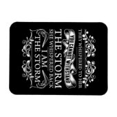 Ze hebben haar gegrift terwijl ik het Storm ben. Magneet (Horizontaal)