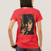 Ze heeft de ogen van een revolver T-shirt (Achterkant)