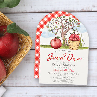 Ze Heeft een Goede Uitgekozen Appelboom Bruidsdouc Kaart