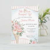 Ze heeft een ijsdouche bedacht kaart (Staand voorkant)