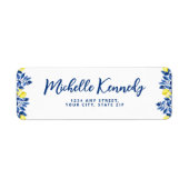 Ze heeft haar bruiloft met de hoofdpersoon  etiket (Voorkant)