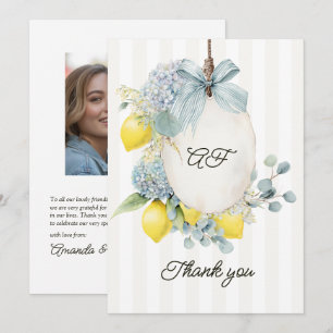 Ze Heeft Haar Grote Liefde Bruilofts Bruidsfeest Bedankkaart