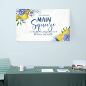 Ze Heeft Haar Grote Liefde Citroen Bruidsmeisjesfe Spandoek (Beurs)