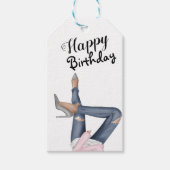 Ze heeft Labels met stijlcadeaus Cadeaulabel (Voorkant)