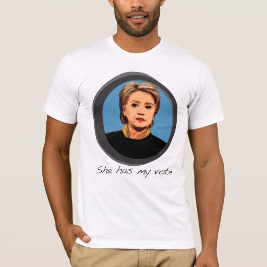 Ze heeft mijn Shirt Hillary Clinton (Voorkant)