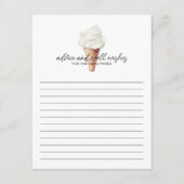 Ze heeft Vanilla Bridal Advice Kaart opgezocht (Voorkant)