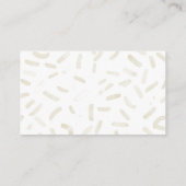 Ze heeft vanille display douche opgepakt informatiekaartje (Achterkant)