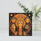 Ze heeft vrouwen in haar hart en in haar soep kaart (Staand voorkant)