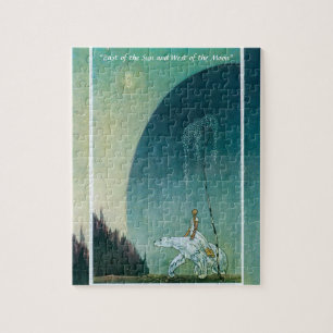 Ze hield de tong naar het Beer Kay Nielsen Legpuzzel