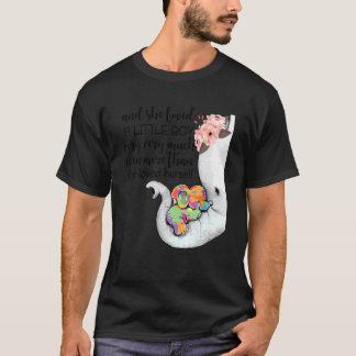 Ze hield heel veel van een kleine jongen Autisme O T-shirt