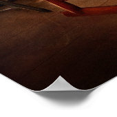 Ze hield van deze machine. poster (Hoek)